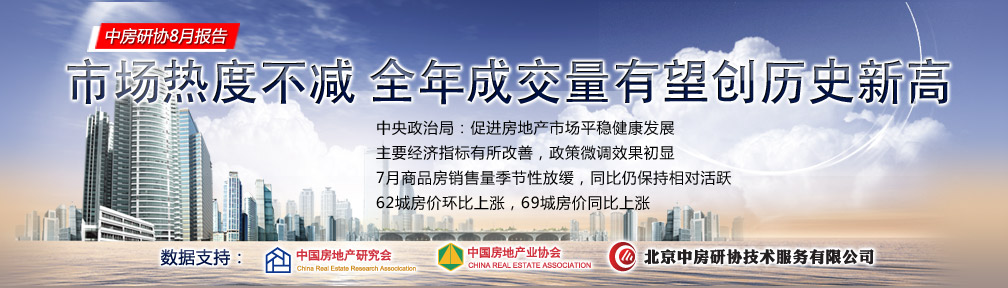 中房網(wǎng)8月報(bào)告